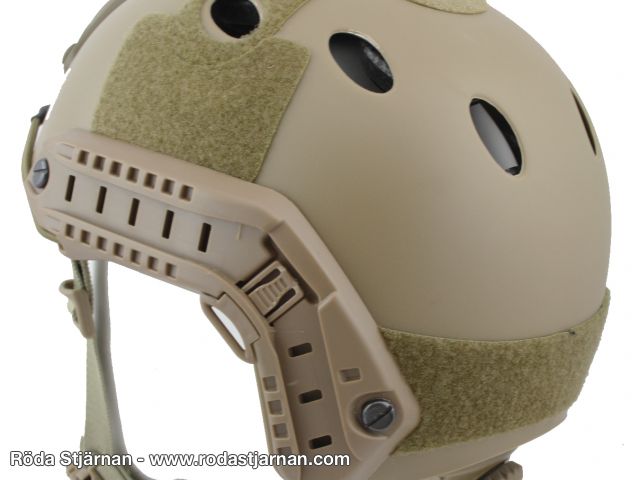 Fast Carb Helmet Tan Röda Stjärnan Allt inom airsoft NFM Hjälmdok för OPS CORE M90 Röda Stjärnan Allt inom