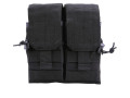 101INC Double magazine pouch M4 convertible black