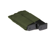 101INC Double Pistol Magazine Pouch Green