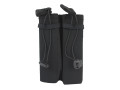 101INC Dual Magazine Pouch MP5 Open Black