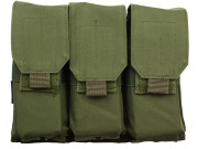 101INC Magazine Pouch Triple M4 Green