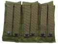 101INC Magazine Pouch Triple M4 Green pouches