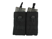 101INC Open Top Magazine Pouch Black