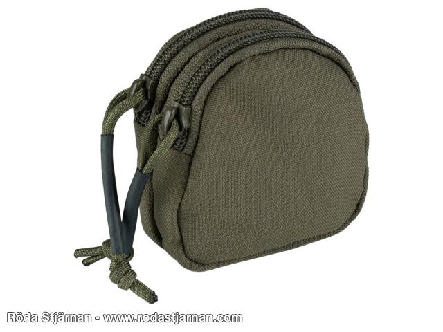 101INC round belt pouch with double compartments pouches