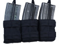 101INC Shingle Triple Stacker Low Magazine Pouch M4 Black