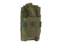 101INC Small Radio Pouch Open Green