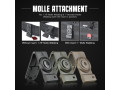 Amomax Slim MOLLE Mount Polymer Holster holsters