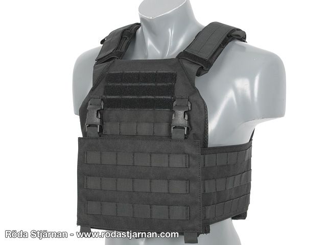 Buckle Up Assult Plate Carrier Svart