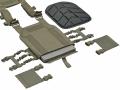 Buckle Up assault vest Assault Laser-Cut ranger green combat vests