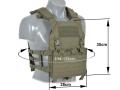 Buckle Up assault vest Assault Laser-Cut ranger green combat vests