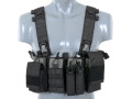 Buckle Up Chest Rig Black combat vests