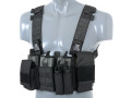 Buckle Up Chest Rig Black combat vests