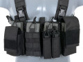 Buckle Up Chest Rig Black combat vests