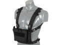 Buckle Up Compact Chest Rig Black combat vests