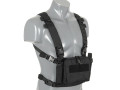 Buckle Up Compact Chest Rig Black combat vests