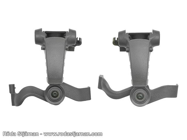 Earmor M16 ARC rail adapter kit black hearing protection