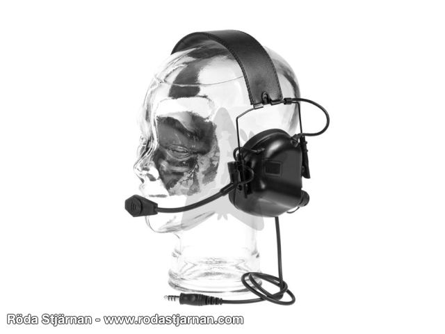 Earmor M32 Tactical Communication Hearing Protector Svart