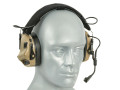 Earmor M32 Tactical Communication Hearing Protector Tan