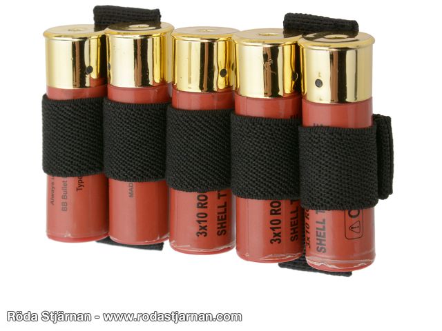 Holder shotgun cartridges Shotgun MOLLE Black pouches