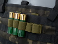 Holder shotgun cartridges Shotgun MOLLE Black pouches