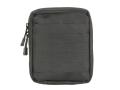 Large laser-cut MOLLE multi-purpose pouch – black pouches