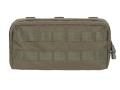 Large MOLLE multi-purpose pouch with mesh pocket – ranger green pouches