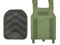 Laser-cut Buckle Up plate carrier olive green combat vests