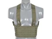 Laser-cut chest rig ranger green