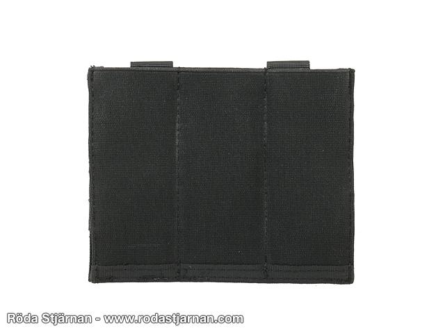 Magazine Pouch Elastic Triple Pistol Black pouches