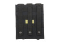 Magazine pouch MOLLE Triple MP5 Black pouches