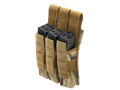 Magazine pouch MOLLE Triple MP5 Black pouches