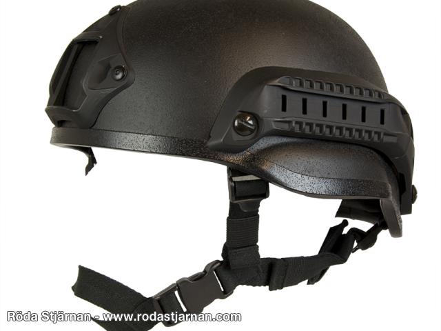Mil-Tec MICH 2002 Rail velcro Black helmets and accessories