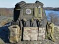 Mil-Tec Plate Carrier Laser Cut OD