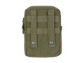 Multipurpose pouch Velcro Green pouches