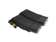 101INC Magasinficka Elastisk Dubbel Svart
