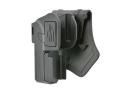 Amomax Multifit polymerhölster för pistol med rail hölster