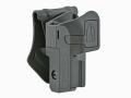 Amomax Multifit polymerhölster för pistol med rail hölster