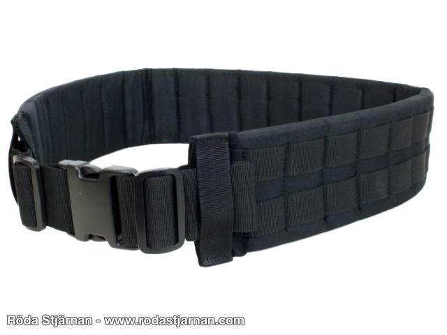 Bälte MOLLE system Svart stridsbälten