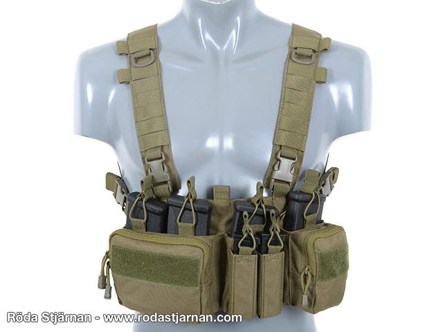 Buckle Up Recon Sniper Chestrig grön stridsvästar