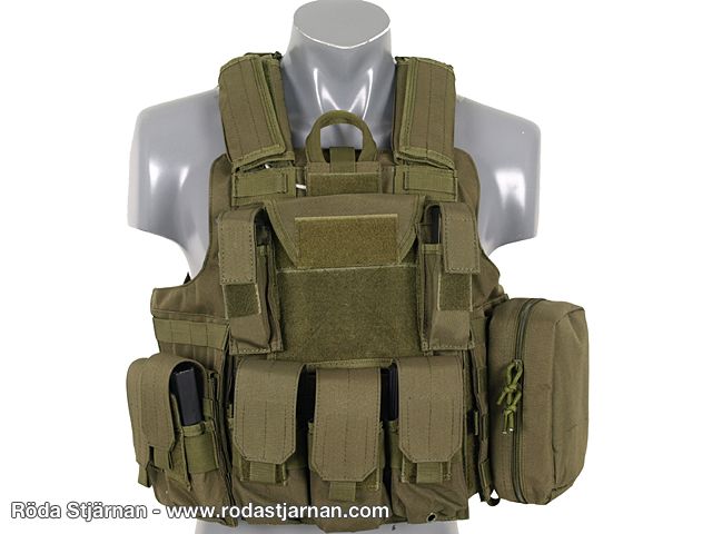 Combat Modular Armor System Maritime Grön