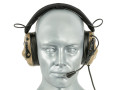 Earmor M32 Tactical Communication Hearing Protector Tan hörselskydd