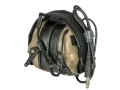 Earmor M32 Tactical Communication Hearing Protector Tan hörselskydd