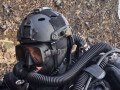 Fast Carb Helmet militärhjälm Svart hjälmar och tillbehör