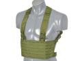 Laser-Cut chest rig med MOLLE olivgrön stridsvästar