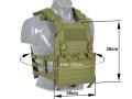 Laserskuren Buckle Up plate carrier olivgrön stridsvästar