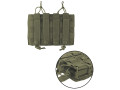 Mil-Tec OD Open Top Flex dubbel magasinficka M4/AK fickor