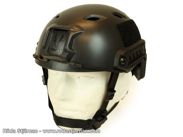 Ops-Core FAST Base Jump Military Helmet Svart hjälmar och tillbehör