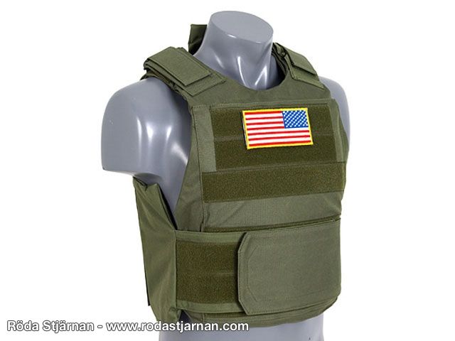 Tactical body armor Grön