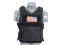 Tactical body armor Svart stridsvästar