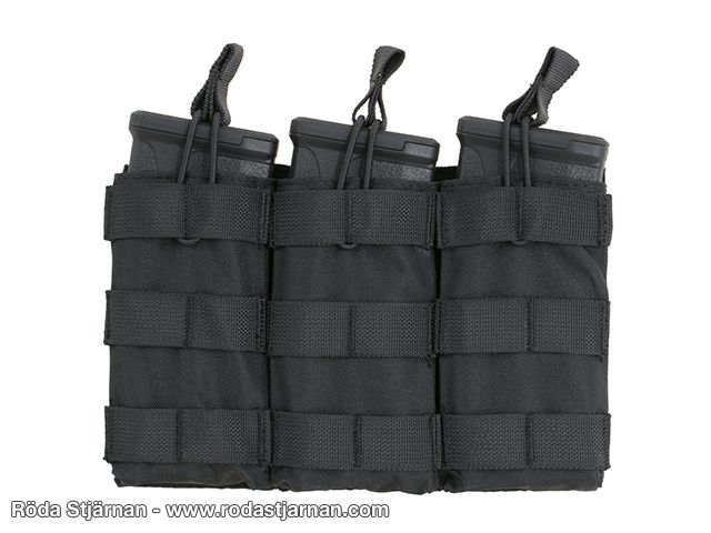 Triple Molle M4 Svart fickor